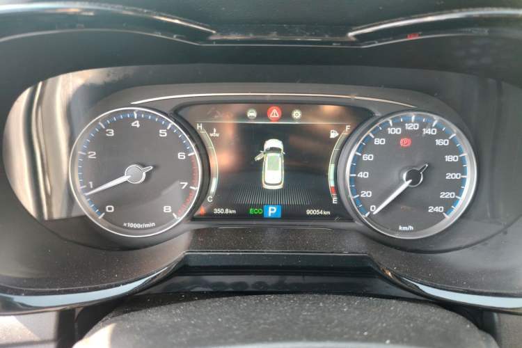 Used GAC Trumpchi GS7 2017 280T Two-Wheel Drive Luxury Model Instrument Cluster