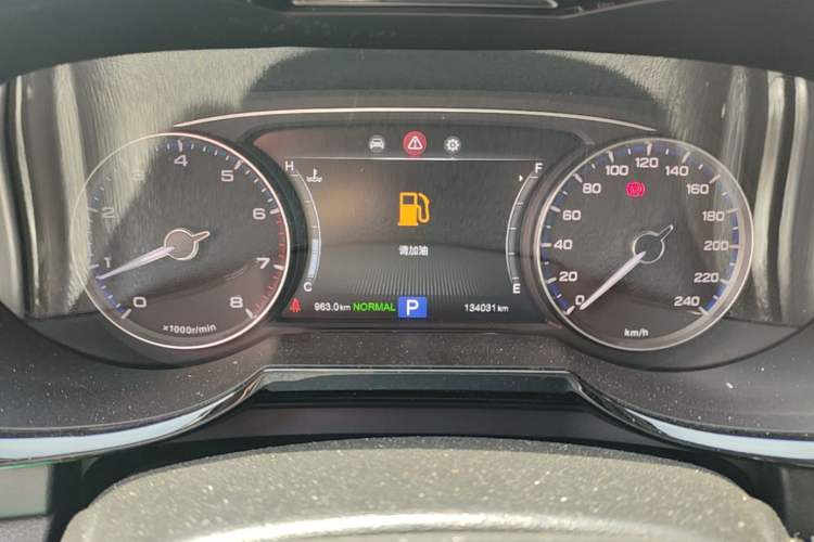 Used GAC Trumpchi GS7 2017 280T Two-Wheel Drive Luxury Model Instrument Cluster