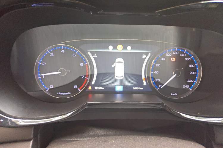 Used GAC Trumpchi GS7 2017 280T Two-Wheel Drive Luxury Model Instrument Cluster