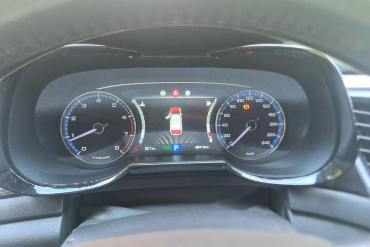 Used GAC Trumpchi GS7 2017 280T Two-Wheel Drive Luxury Model Instrument Cluster