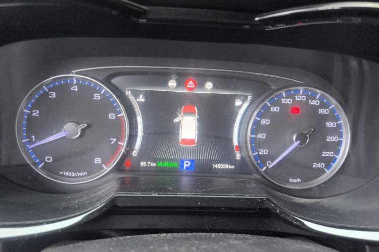 Used GAC Trumpchi GS7 2017 280T Two-Wheel Drive Luxury Model Instrument Cluster