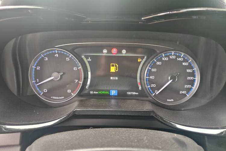 Used GAC Trumpchi GS7 2017 280T Two-Wheel Drive Luxury Model Instrument Cluster