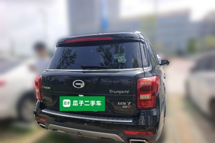 Used GAC Trumpchi GS7 2017 320T Two-Wheel-Drive Luxury Smart Connectivity Model Rear