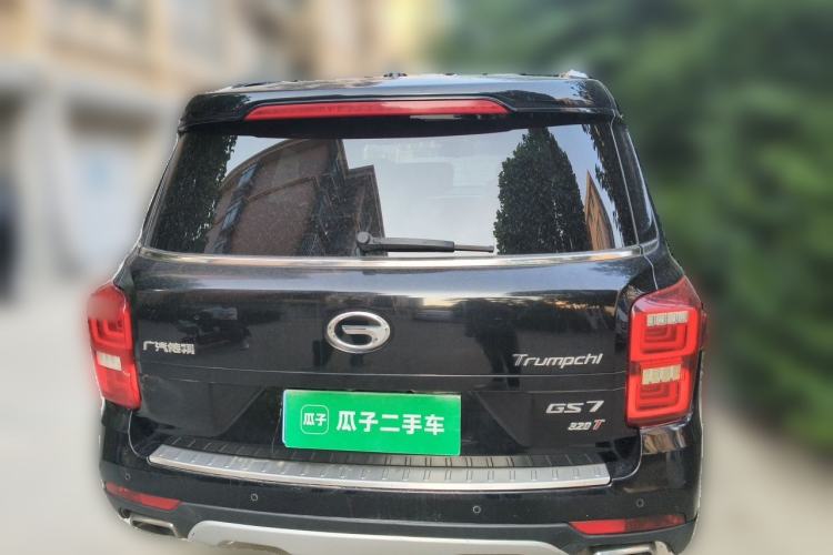 Used GAC Trumpchi GS7 2017 320T Two-Wheel-Drive Luxury Smart Connectivity Model Rear