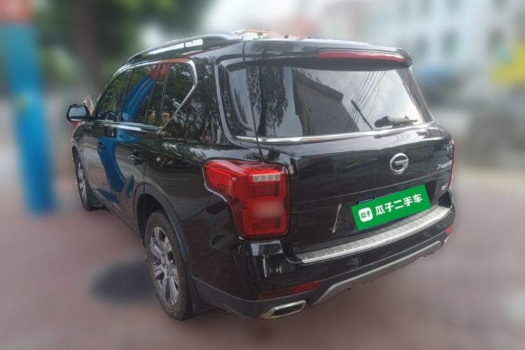Used GAC Trumpchi GS7 2017 320T Two-Wheel-Drive Luxury Smart Connectivity Model Rear Left 45 Deg
