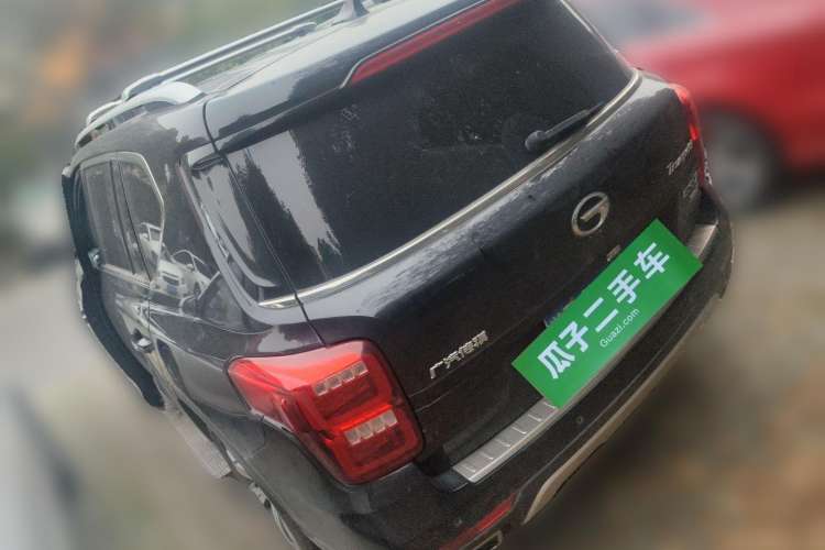 Used GAC Trumpchi GS7 2017 320T Two-Wheel-Drive Luxury Smart Connectivity Model Rear Left 45 Deg