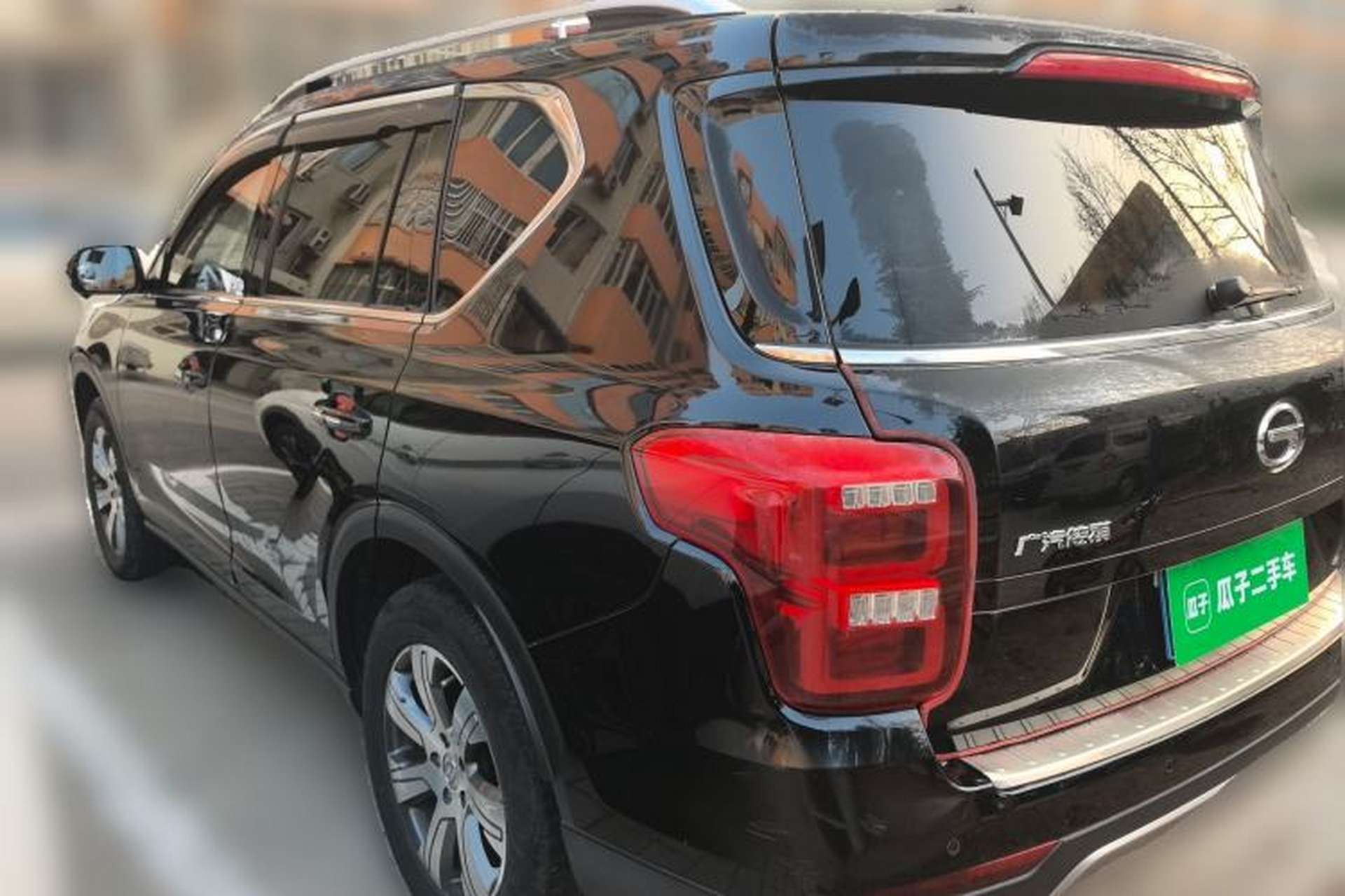 Used GAC Trumpchi GS7 2017 320T Two-Wheel-Drive Luxury Smart Connectivity Model Rear Left 45 Deg