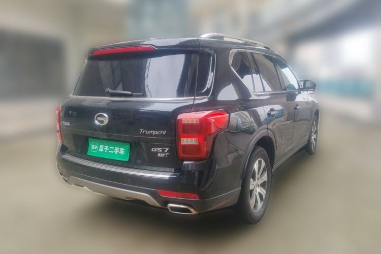 Used GAC Trumpchi GS7 2017 320T Two-Wheel-Drive Luxury Smart Connectivity Model Rear Right 45 Deg