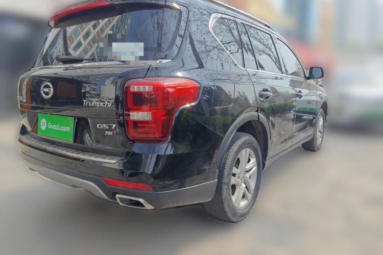 Used GAC Trumpchi GS7 2017 280T Two-Wheel Drive Luxury Model Rear Right 45 Deg