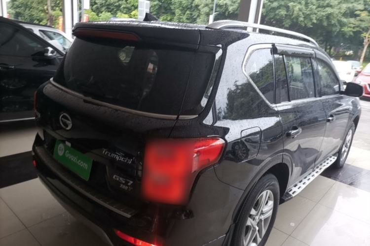 Used GAC Trumpchi GS7 2017 280T Two-Wheel Drive Luxury Model Rear Right 45 Deg