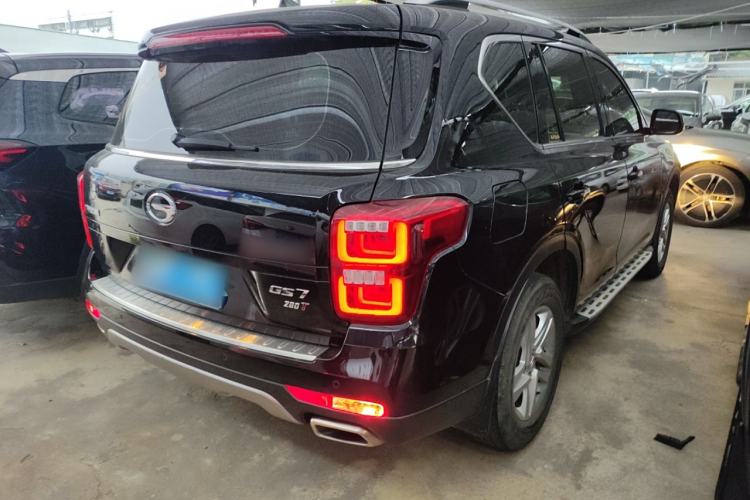 Used GAC Trumpchi GS7 2017 280T Two-Wheel Drive Luxury Model Rear Right 45 Deg