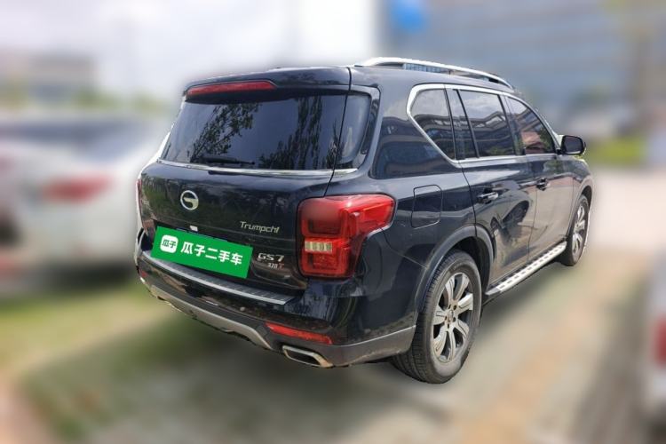 Used GAC Trumpchi GS7 2017 320T Two-Wheel-Drive Luxury Smart Connectivity Model Rear Right 45 Deg