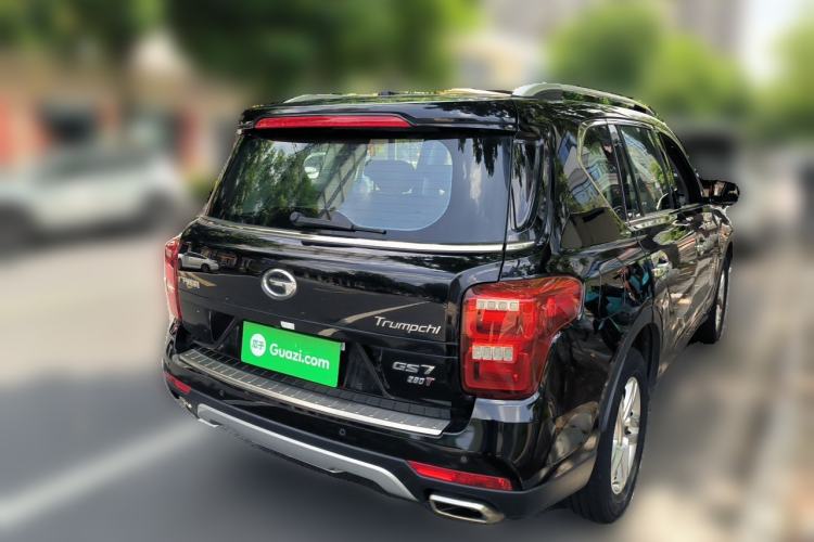 Used GAC Trumpchi GS7 2017 280T Two-Wheel Drive Luxury Model Rear Right 45 Deg