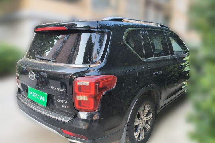 Used GAC Trumpchi GS7 2017 320T Two-Wheel-Drive Luxury Smart Connectivity Model Rear Right 45 Deg