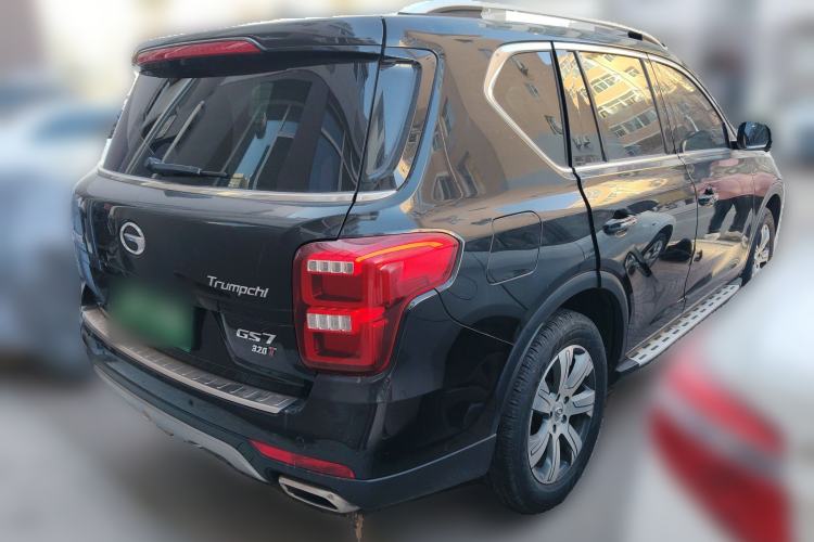 Used GAC Trumpchi GS7 2017 320T Two-Wheel-Drive Luxury Smart Connectivity Model Rear Right 45 Deg