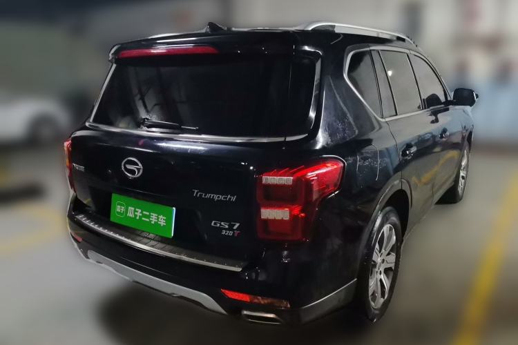 Used GAC Trumpchi GS7 2017 320T Two-Wheel-Drive Luxury Smart Connectivity Model Rear Right 45 Deg