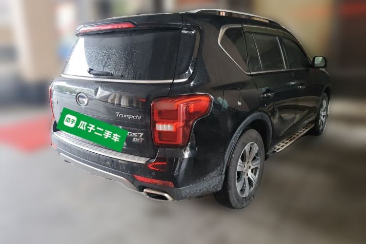 Used GAC Trumpchi GS7 2017 320T Two-Wheel-Drive Luxury Smart Connectivity Model Rear Right 45 Deg