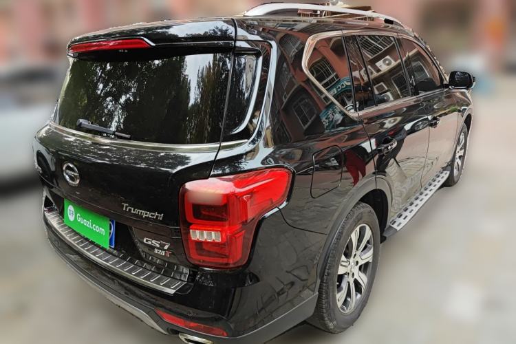 Used GAC Trumpchi GS7 2017 320T Two-Wheel-Drive Luxury Smart Connectivity Model Rear Right 45 Deg