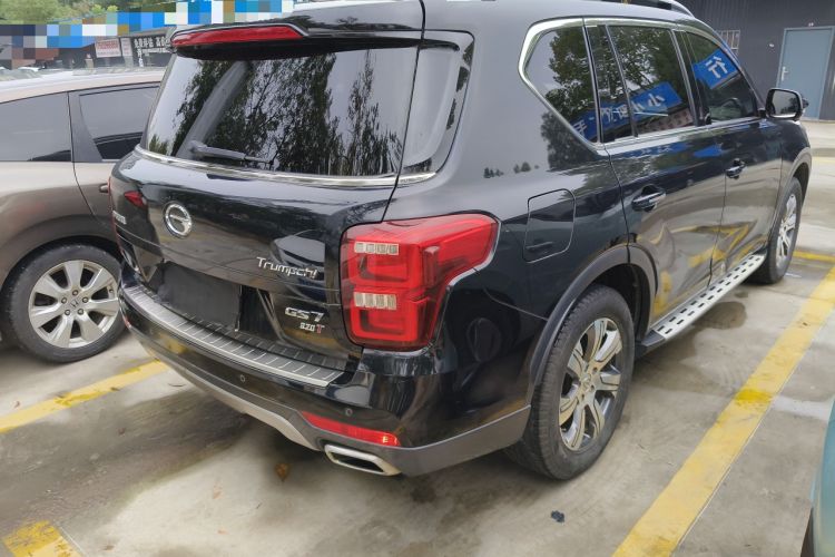 Used GAC Trumpchi GS7 2017 320T Two-Wheel-Drive Luxury Smart Connectivity Model Rear Right 45 Deg