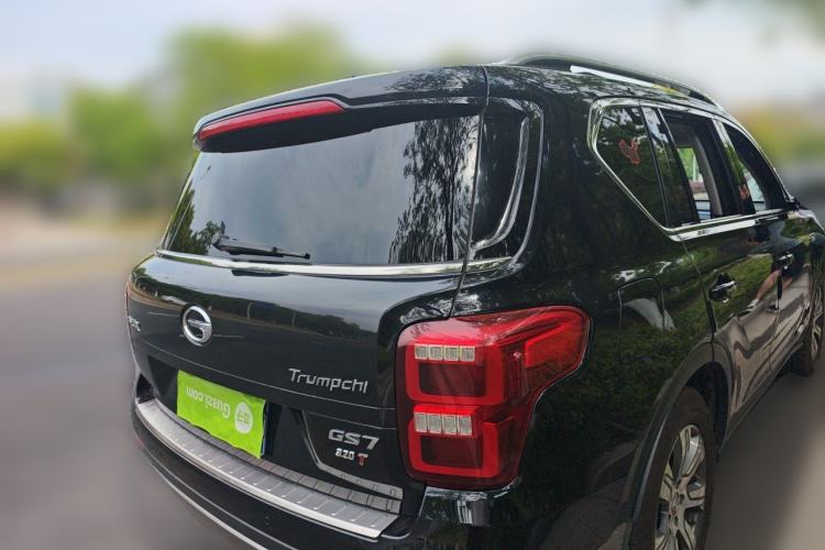 Used GAC Trumpchi GS7 2017 320T Two-Wheel-Drive Luxury Smart Connectivity Model Rear Right 45 Deg