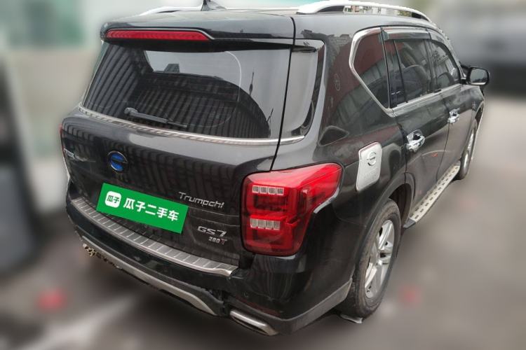 Used GAC Trumpchi GS7 2017 280T Two-Wheel Drive Luxury Model Rear Right 45 Deg