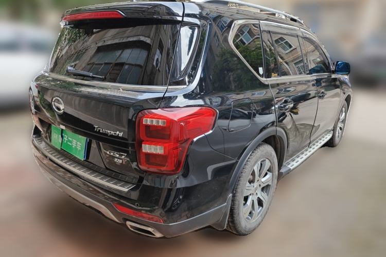 Used GAC Trumpchi GS7 2017 320T Two-Wheel-Drive Luxury Smart Connectivity Model Rear Right 45 Deg