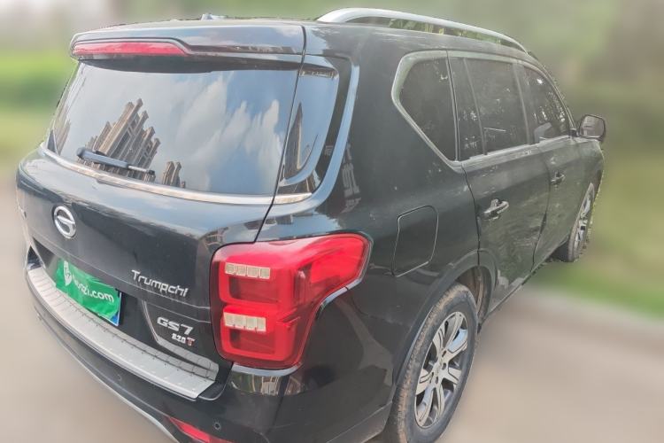 Used GAC Trumpchi GS7 2017 320T Two-Wheel-Drive Luxury Smart Connectivity Model Rear Right 45 Deg