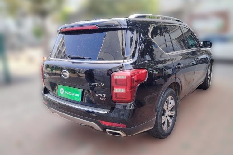 Used GAC Trumpchi GS7 2017 320T Two-Wheel-Drive Luxury Smart Connectivity Model Rear Right 45 Deg