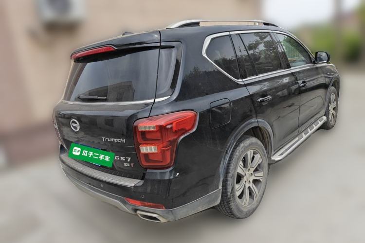 Used GAC Trumpchi GS7 2017 320T Two-Wheel-Drive Luxury Smart Connectivity Model Rear Right 45 Deg