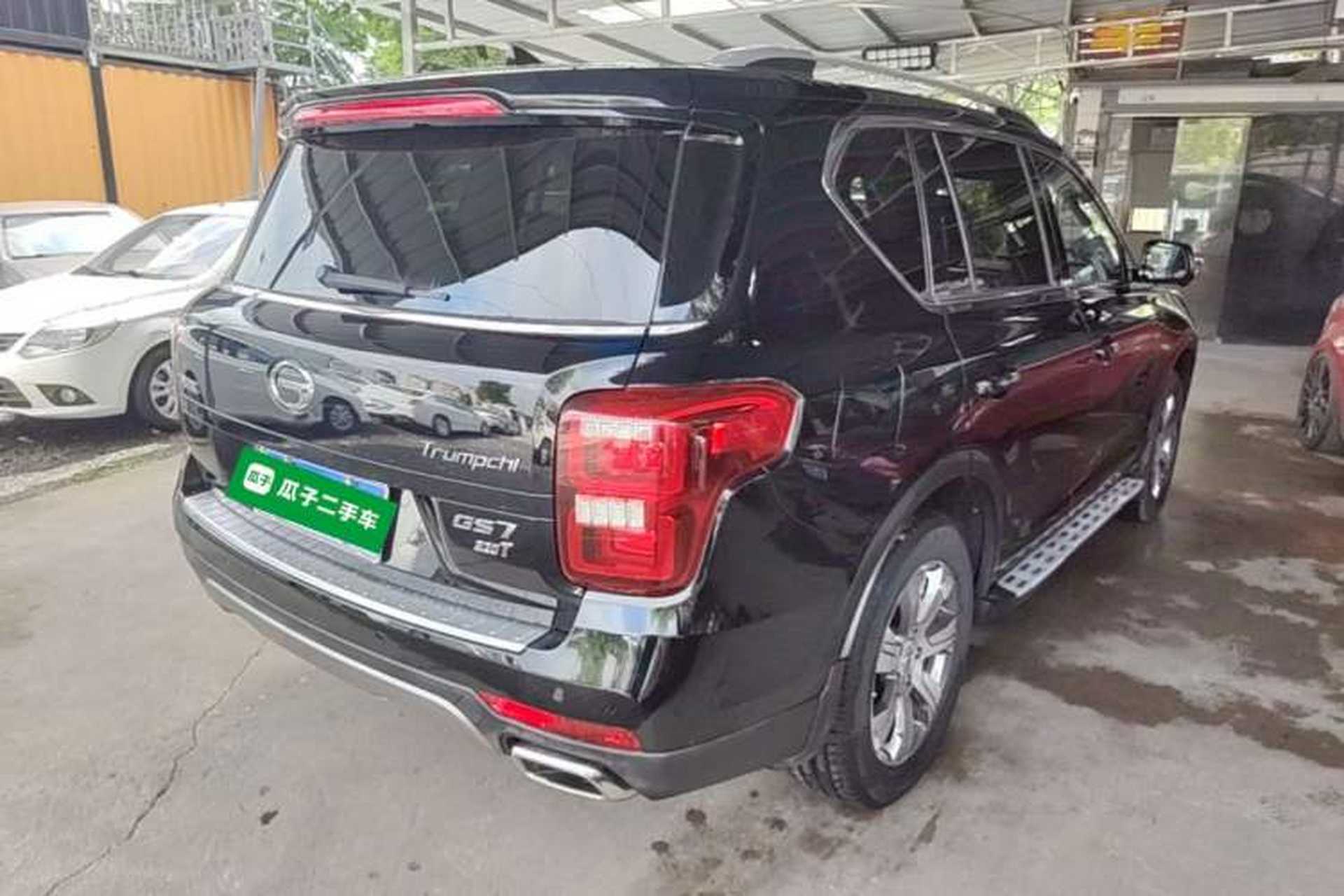 Used GAC Trumpchi GS7 2017 320T Two-Wheel-Drive Luxury Smart Connectivity Model Rear Right 45 Deg
