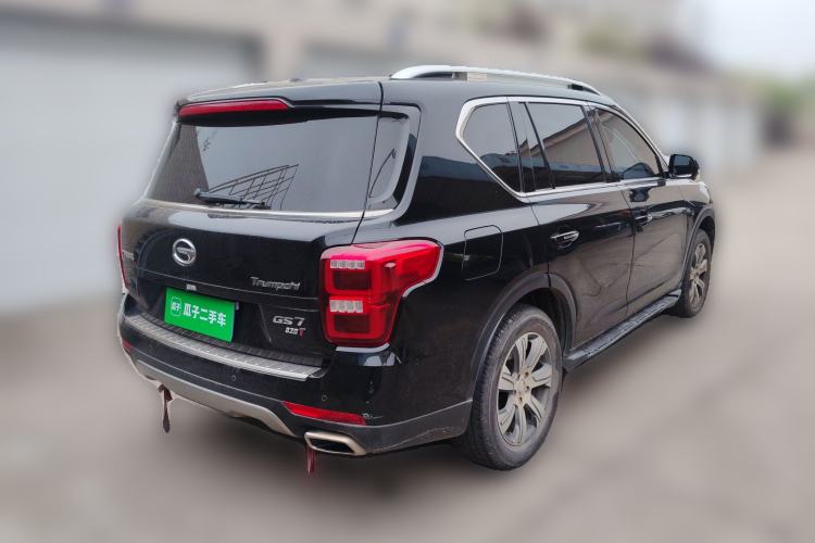 Used GAC Trumpchi GS7 2017 320T Two-Wheel-Drive Luxury Smart Connectivity Model Rear Right 45 Deg