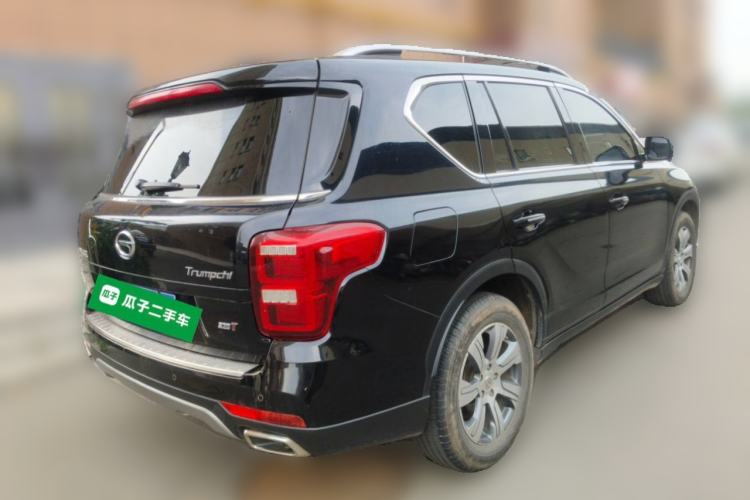 Used GAC Trumpchi GS7 2017 320T Two-Wheel-Drive Luxury Smart Connectivity Model Rear Right 45 Deg