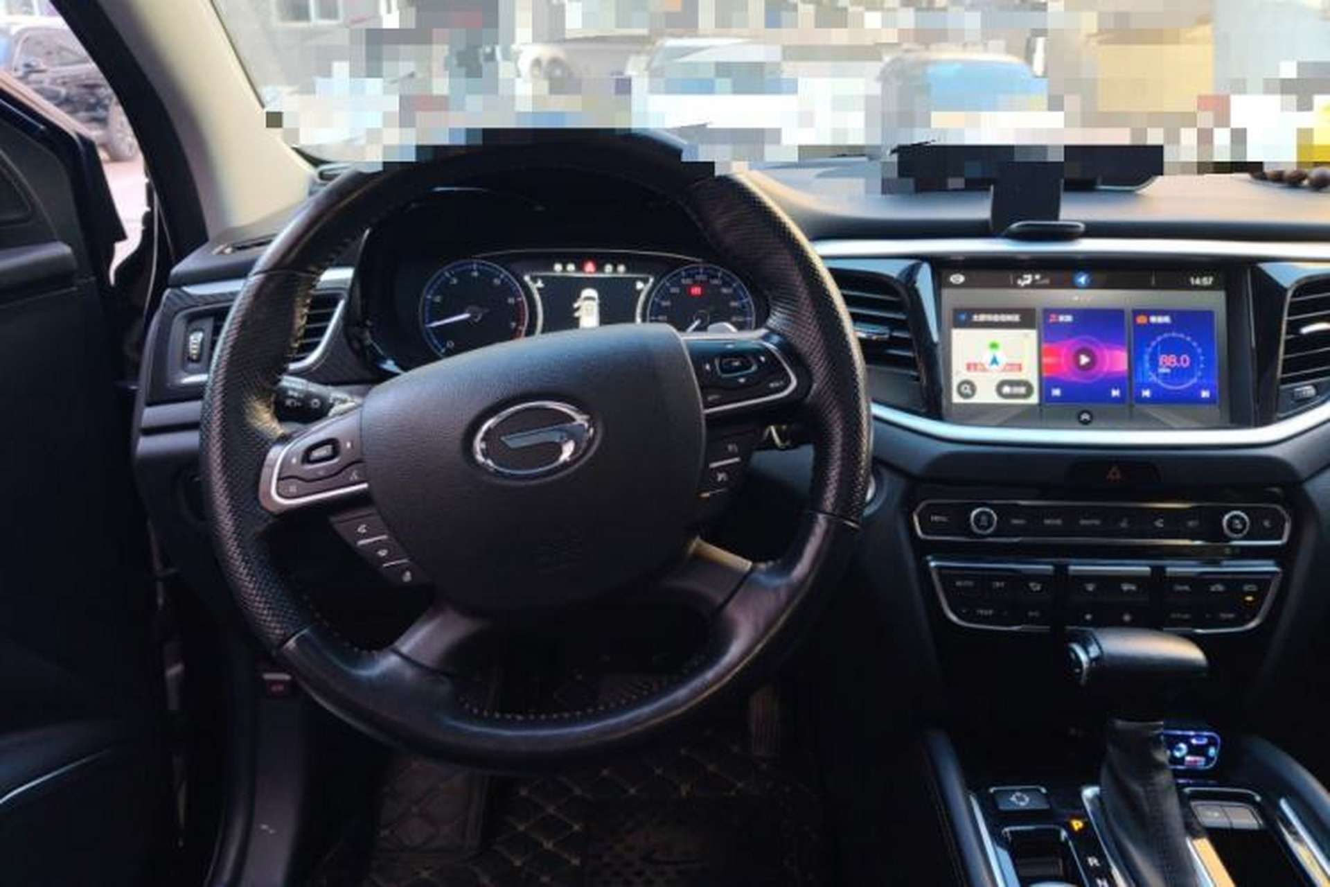 Used GAC Trumpchi GS7 2017 320T Two-Wheel-Drive Luxury Smart Connectivity Model Steering Wheel