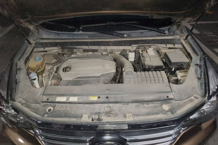 Used GAC Trumpchi GS7 2017 320T Two-Wheel-Drive Luxury Smart Connectivity Model Engine Bay