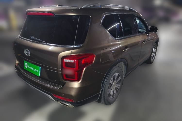 Used GAC Trumpchi GS7 2017 320T Two-Wheel-Drive Luxury Smart Connectivity Model Rear Right 45 Deg