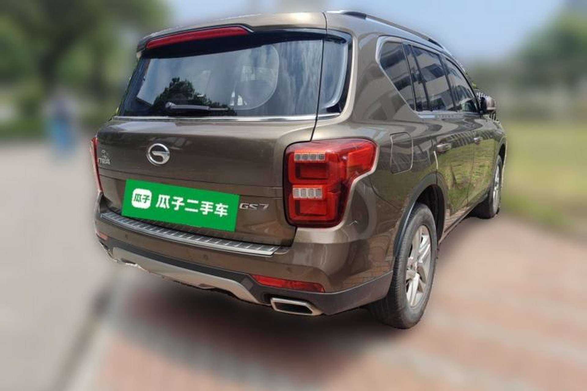 Used GAC Trumpchi GS7 2017 280T Two-Wheel Drive Luxury Model Rear Right 45 Deg