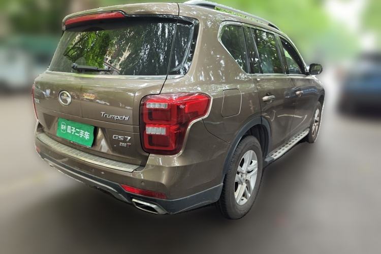 Used GAC Trumpchi GS7 2017 280T Two-Wheel Drive Luxury Model Rear Right 45 Deg