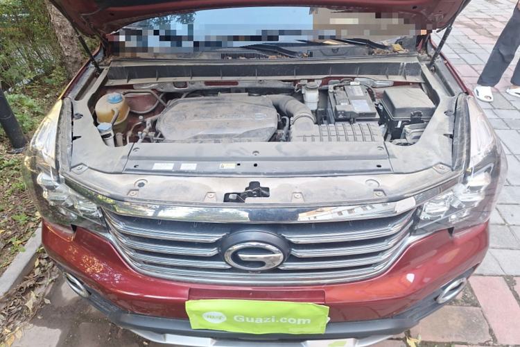 Used GAC Trumpchi GS7 2017 320T Two-Wheel-Drive Luxury Smart Connectivity Model Engine Bay