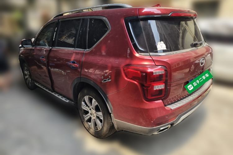 Used GAC Trumpchi GS7 2017 320T Two-Wheel-Drive Luxury Model Rear Left 45 Deg