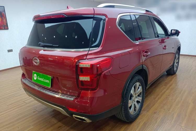 Used GAC Trumpchi GS7 2017 320T Two-Wheel-Drive Luxury Smart Connectivity Model Rear Right 45 Deg