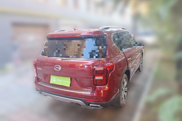 Used GAC Trumpchi GS7 2017 320T Two-Wheel-Drive Luxury Smart Connectivity Model Rear Right 45 Deg