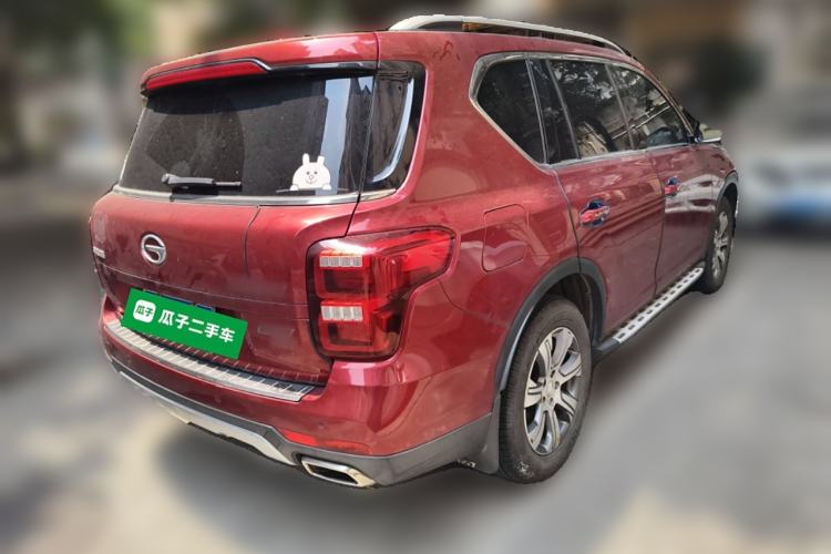 Used GAC Trumpchi GS7 2017 320T Two-Wheel-Drive Luxury Model Rear Right 45 Deg