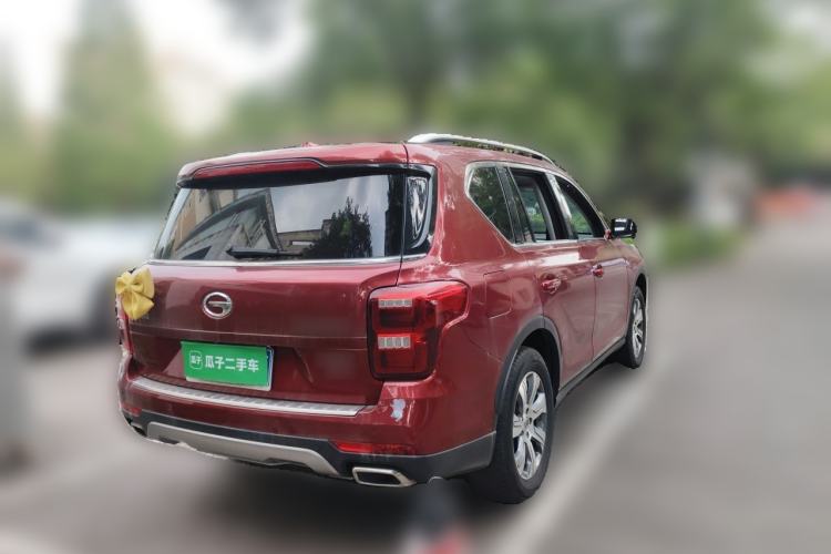 Used GAC Trumpchi GS7 2017 320T Four-Wheel Drive Luxury Smart Connectivity Model Rear Right 45 Deg