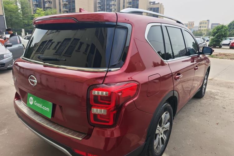 Used GAC Trumpchi GS7 2017 320T Two-Wheel-Drive Luxury Smart Connectivity Model Rear Right 45 Deg