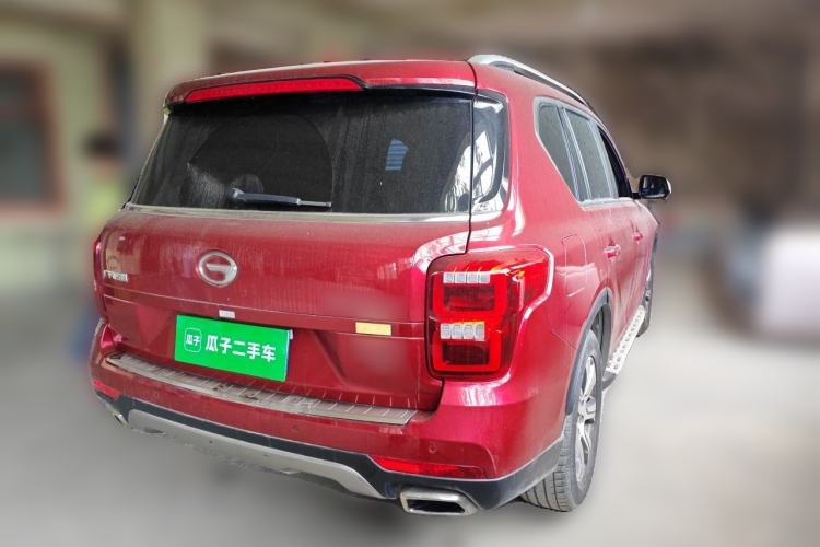 Used GAC Trumpchi GS7 2017 320T Two-Wheel-Drive Luxury Smart Connectivity Model Rear Right 45 Deg