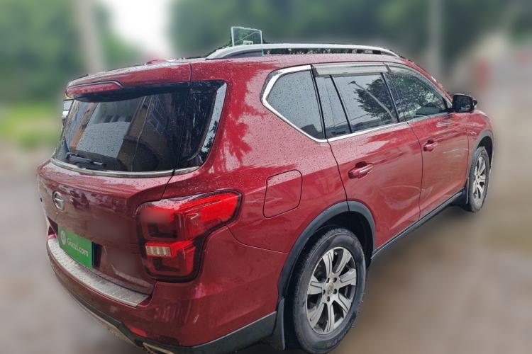 Used GAC Trumpchi GS7 2017 320T Two-Wheel-Drive Luxury Smart Connectivity Model Rear Right 45 Deg
