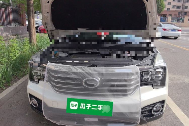 Used GAC Trumpchi GS7 2017 320T Two-Wheel-Drive Luxury Smart Connectivity Model Engine Bay
