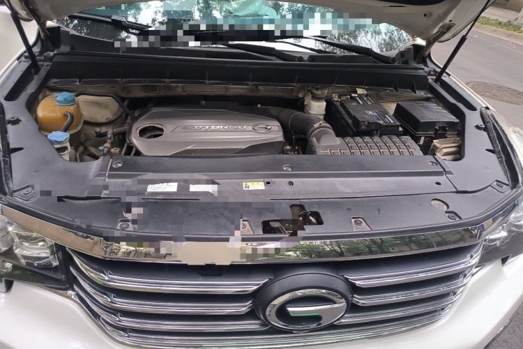 Used GAC Trumpchi GS7 2017 320T Two-Wheel-Drive Luxury Smart Connectivity Model Engine Bay