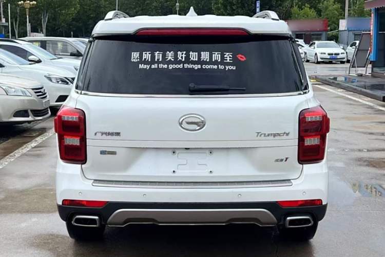 Used GAC Trumpchi GS7 2017 320T Two-Wheel-Drive Luxury Smart Connectivity Model Exterior 4