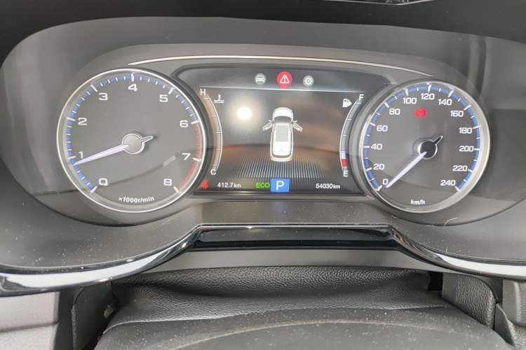 Used GAC Trumpchi GS7 2017 280T Two-Wheel Drive Luxury Model Instrument Cluster